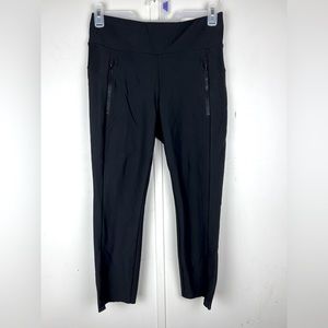Athleta black steller crop pants
